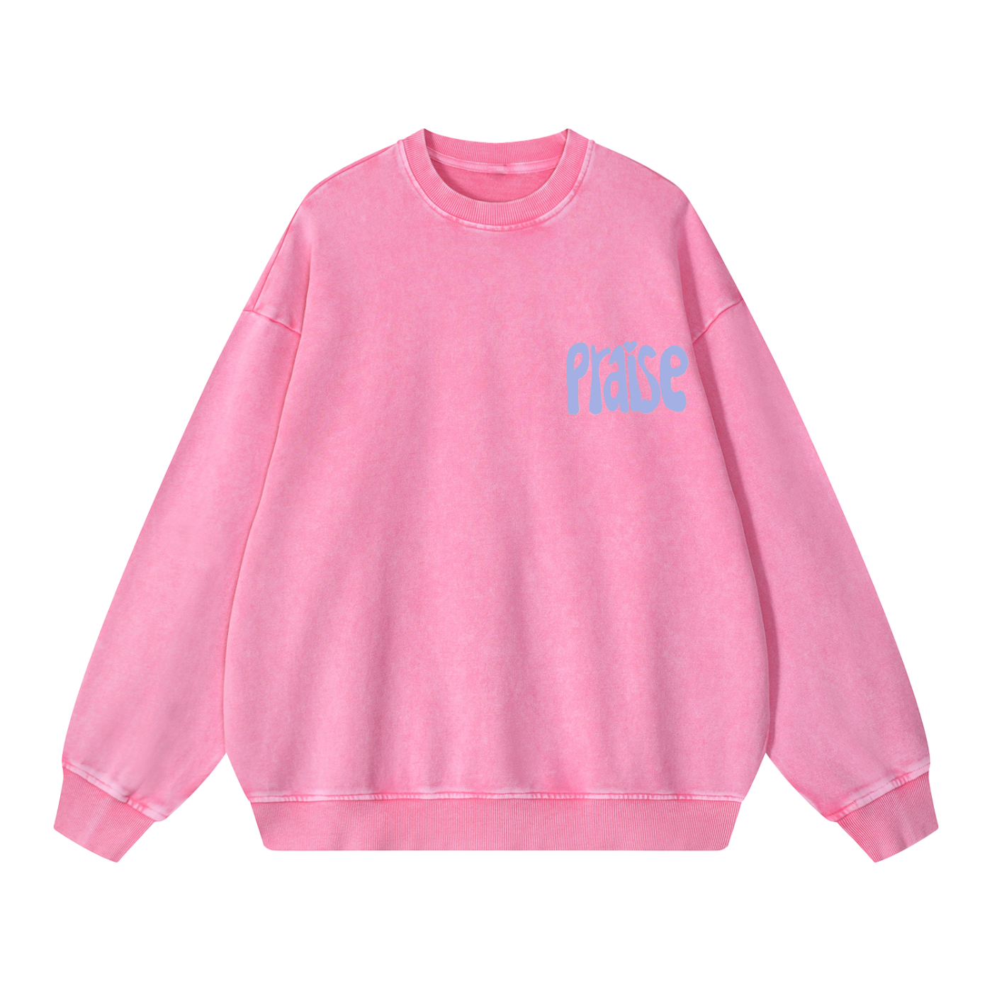 Snow Washed Oversized Sweatshirt