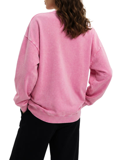 Snow Washed Oversized Sweatshirt